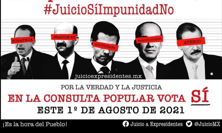 El jueves vence el plazo para observadores de la consulta Juicio a ex presidentes