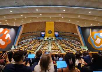 Tamaulipas presenta programa energético en la ONU | Foto: Cuenta de X de Américo Villarreal Anaya