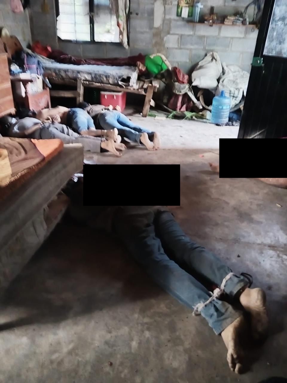 Cadáveres localizados en Güémez. Foto Especial