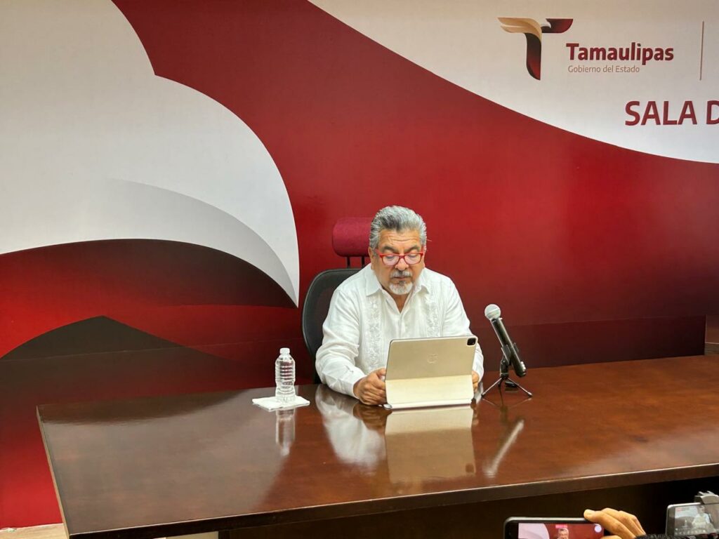 Jorge Cuéllar Montoya, vocero de Seguridad del Estado de Tamaulipas