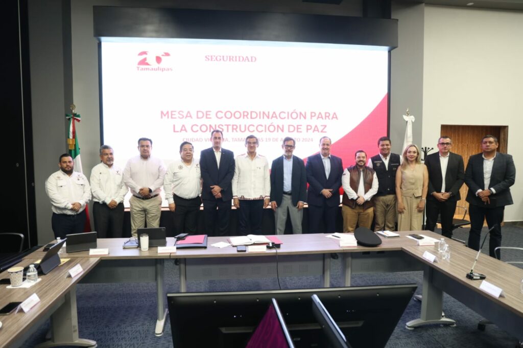 Reunión de Roberto Campa Cifrián con el gobernador de Tamaulipas, Américo Villarreal. Foto de X