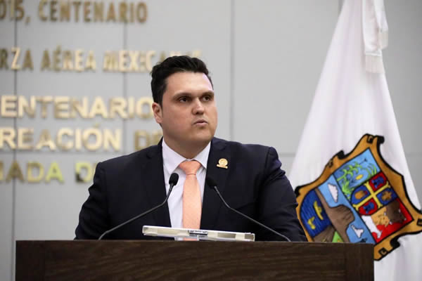 Humberto Armando Prieto Herrera, presidente de la Diputación Permanente en el Congreso de Tamaulipas.