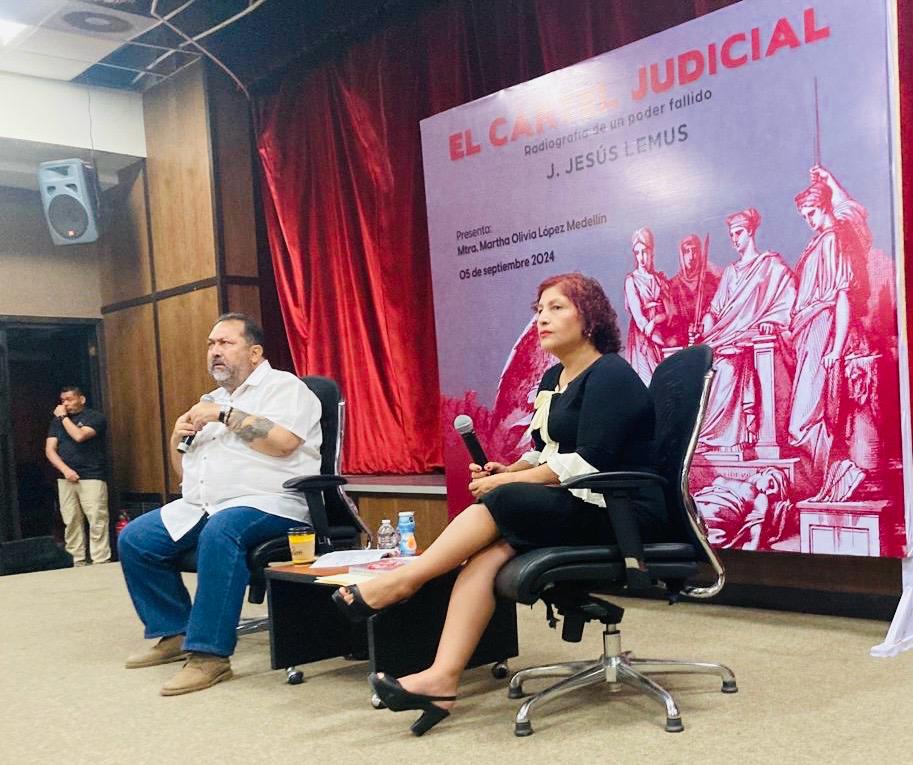 En medio de la aprobación de la Reforma Judicial en México, Jesús Lemus exhibe los casos de 600 jueces en su libro “El Cártel Judicial. Radiografía de un poder fallido” | Foto: En Un 2x3