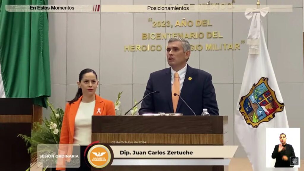 Juan Carlos Zertuche y Mayra Benavides, MC