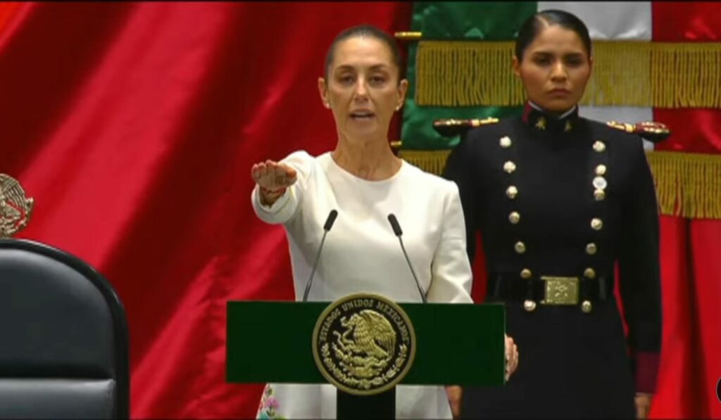 Toma de protesta de Claudia Sheinbaum como presidenta de México