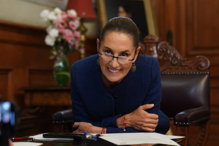 "Hablamos sobre la buena relación que habrá entre México y EE.UU.": Sheinbaum tras llamada con Trump. Foto de X Claudia Sheinbaum