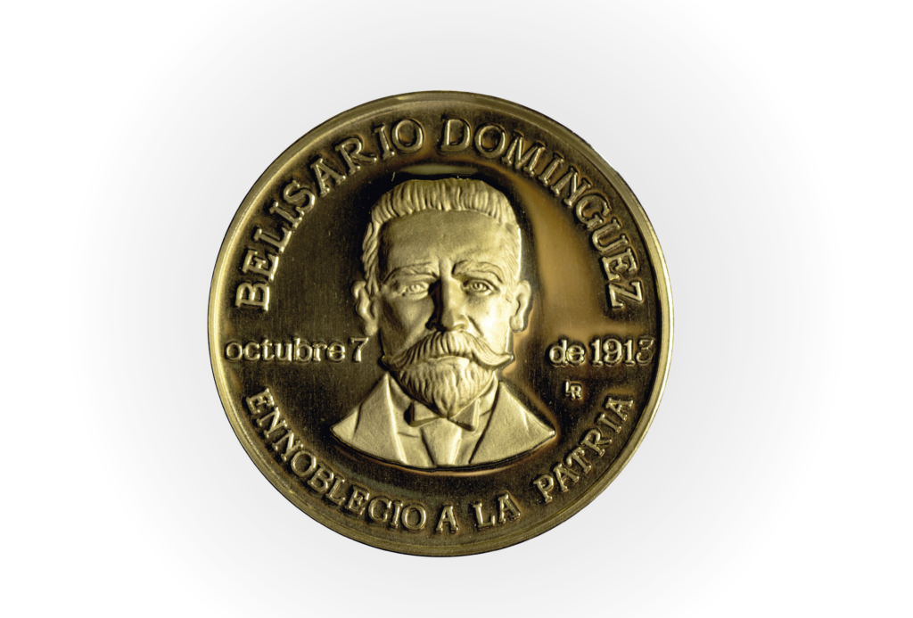 Medalla de Honor Belisario Domínguez. Foto de Senado de la República