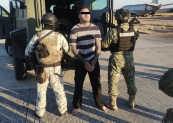 Detienen a Ricardo 'N', líder del Cártel del Noreste en Nuevo Laredo. Foto de X Omar García Harfuch
