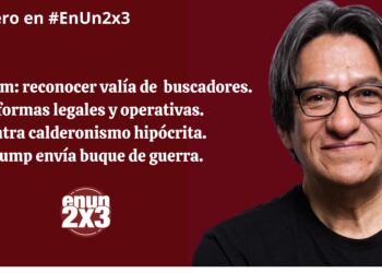 Sheinbaum: reconocer valía de buscadores. Reformas legales y operativas. Contra calderonismo hipócrita. Trump envía buque de guerra