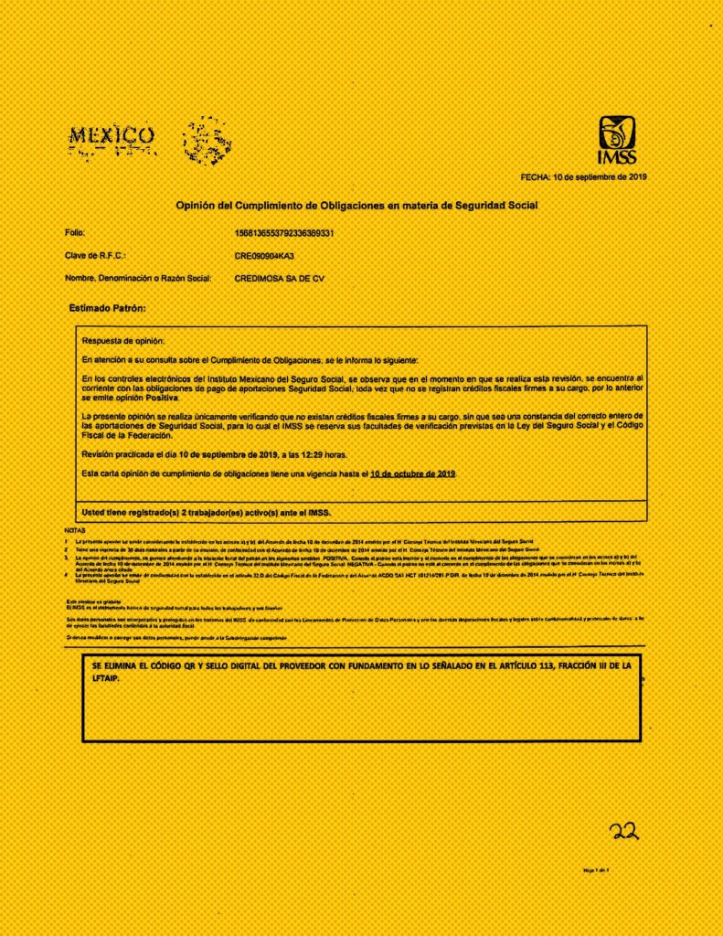 Los entes públicos tienen forma de conocer el número de empleados de la empresa contratista. Una cantidad incongruente de trabajadores para las actividades a realizar puede advertir que se trata de una EFOS. Imagen: Respuestas de Transparencia