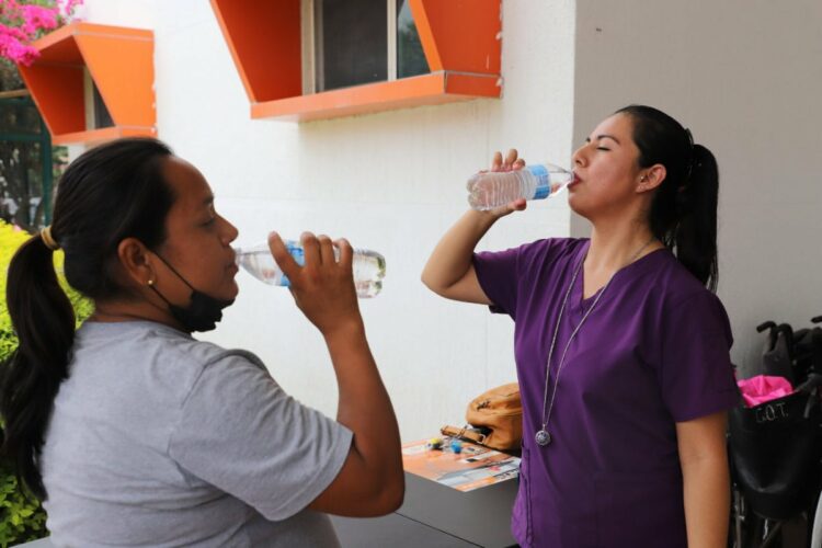 Al menos 10 personas afectadas por altas temperaturas en lo que va del año en Tamaulipas. Foto de Secretaría de Salud