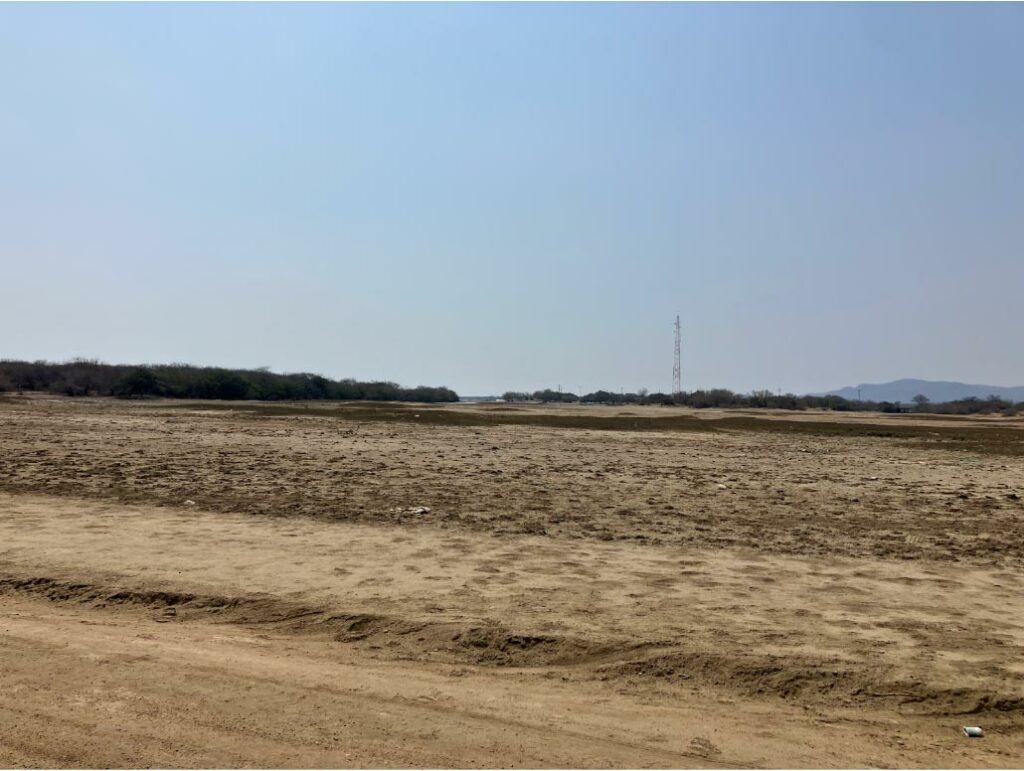 Pobladores de San Dionisio del Mar indicaron que la obra de desazolve no se ejecutó porque la comunidad se opuso a ella. El proyecto se había asignado a una EFOS. Fotografía: Diana Manzo