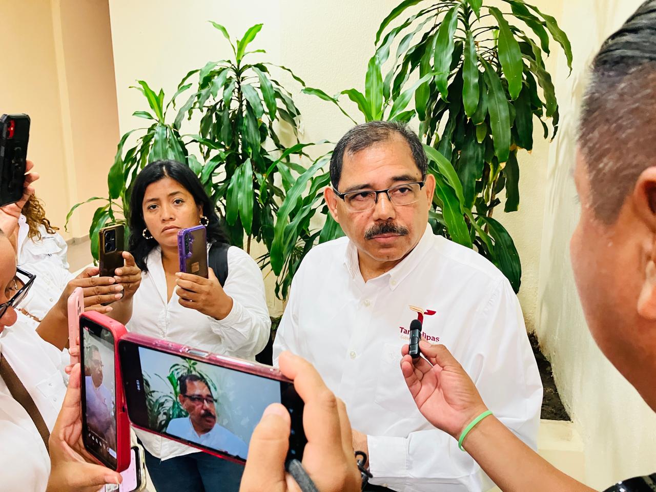 Juan José Rodríguez Alvarado, titular del Instituto de los Migrantes de Tamaulipas. Foto de Tania Villanueva para EnUn2x3