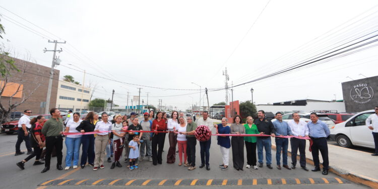 ENTREGA ALCALDESA CARMEN LILIA CANTUROSAS OBRAS DE INFRAESTRUCTURA HÍDRICA Y URBANA AL SUR DE NUEVO LAREDO