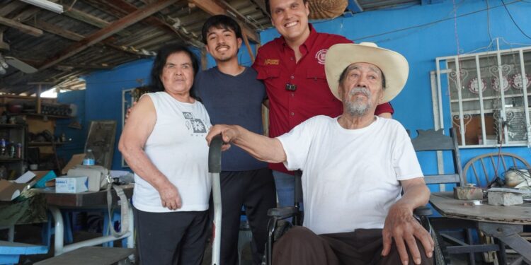 Humberto Prieto continúa con trabajo en territorio en Reynosa