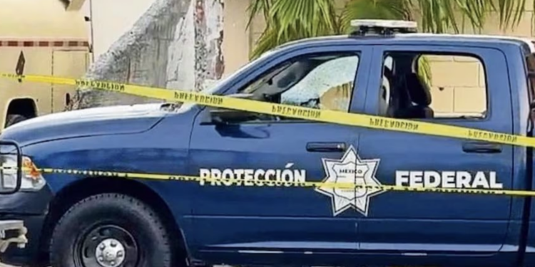 Ataque contra elementos de Protección Federal en Matamoros deja un muerto y un herido. Foto de x